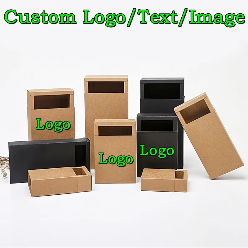 Event Party Box - 20 boîtes pliables en carton kraft