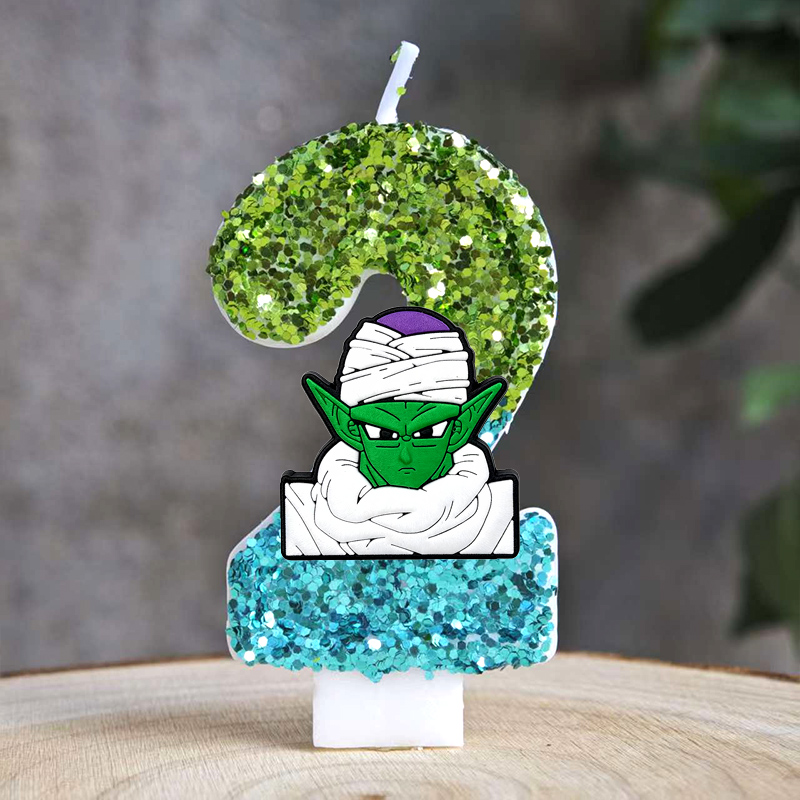 Event Z - Bougie d'anniversaire scintillante Dragon Ball Z