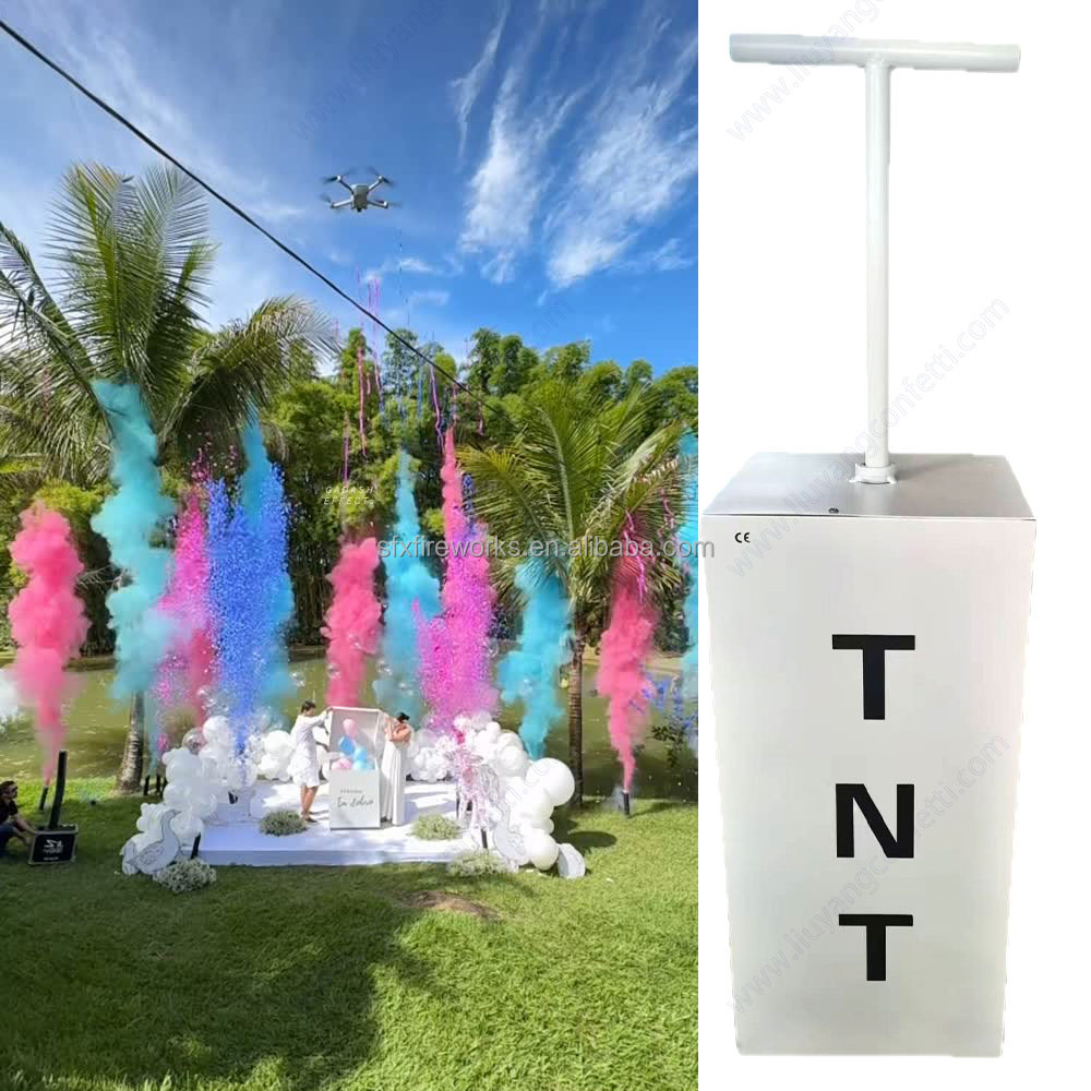 Lanceur de fumée électrique po - Confetti Cannon Tube avis et prix