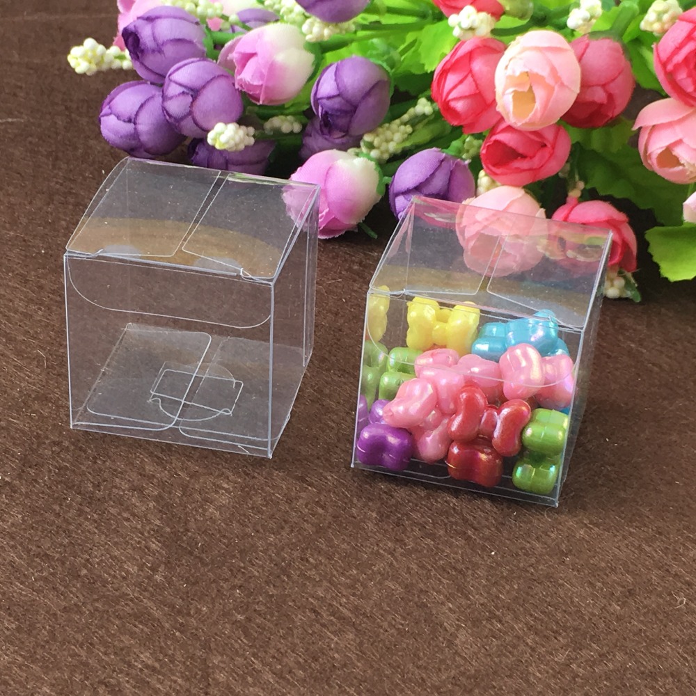 Boîtes en plastique pvc transp - Event Party Box avis et prix