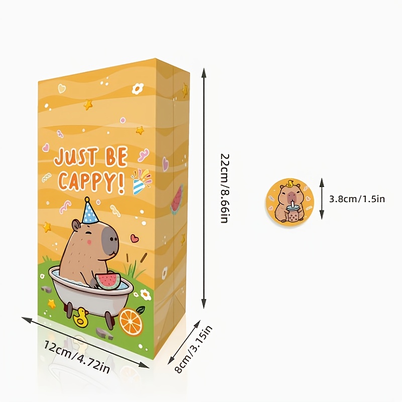 Sacs à bonbons Capybara, 12/24 - Event Party Box avis et prix