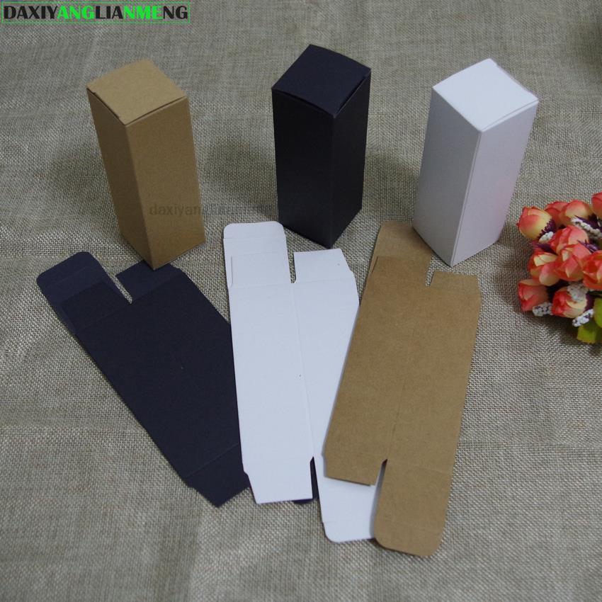 Boîte en papier Kraft blanc no - Event Party Box avis et prix