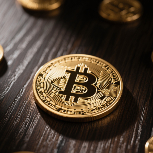 Pièce Bitcoin plaquée or, obje - Event Party avis et prix