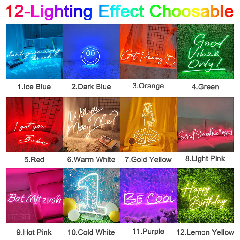 Enseignes néon LED personnalis - Neon Sign Party avis et prix