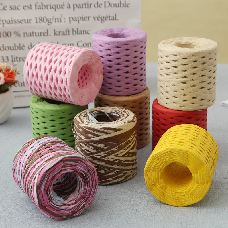 Ruban de corde de fil de raphi - Papercraft Supply Ribbon avis et prix
