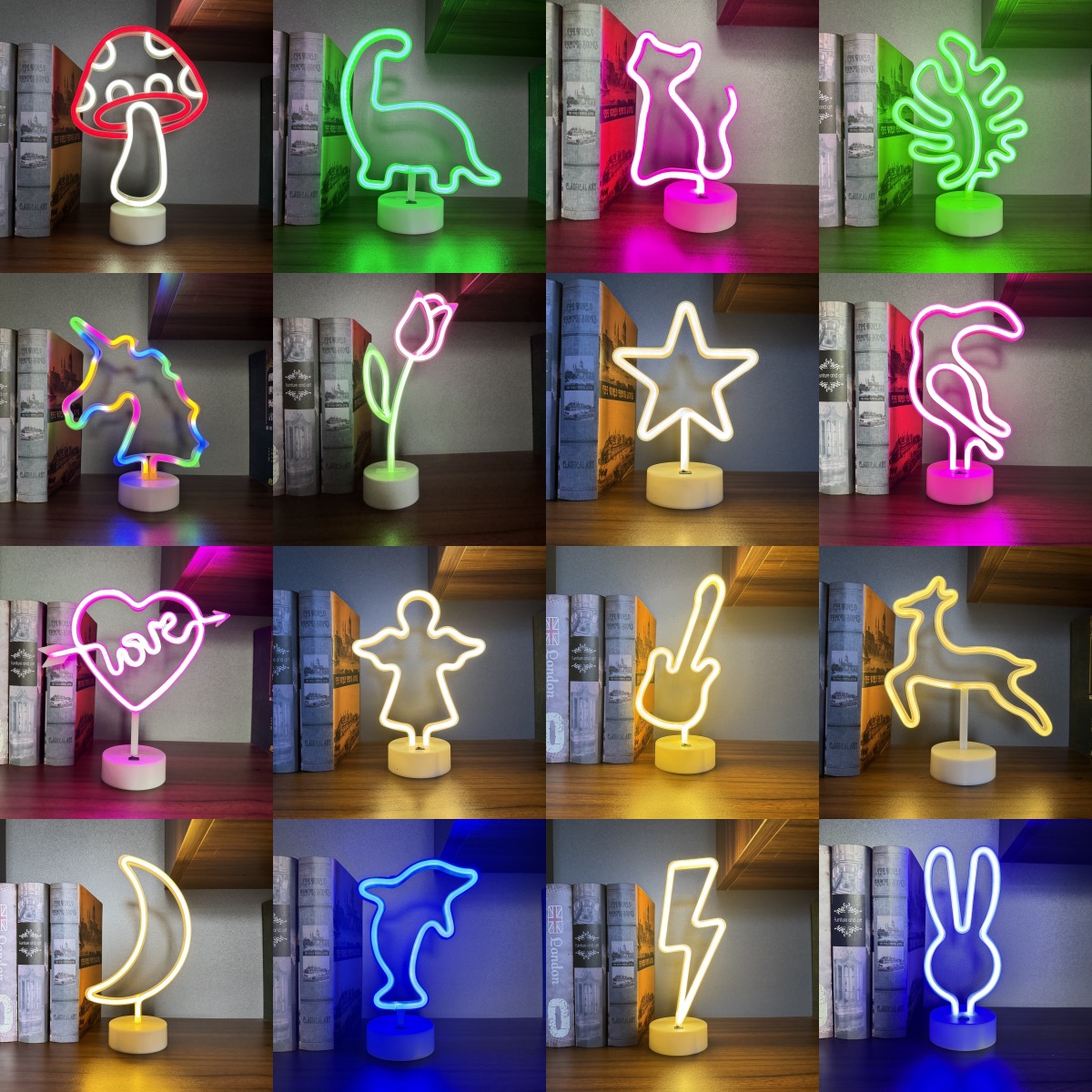 Lampe de table LED néon avec b - Neon Sign Party avis et prix